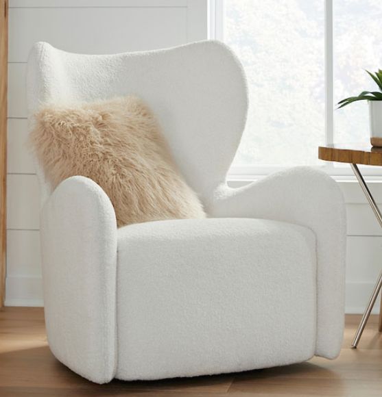 The Kobe chair, made of American leather